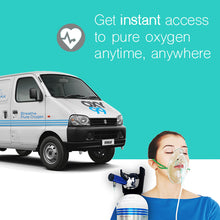 Load image into Gallery viewer, MONTHLY Rental Subscription - MED2000 Oxygen Cylinder Package ( Delhi NCR )