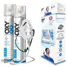 Load image into Gallery viewer, Oxy99 Ultra Portable Oxygen Can with Mask
