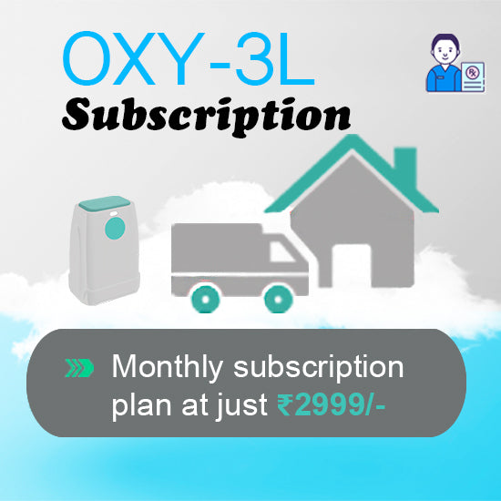 Monthly Subscription - OXY3L Oxygen Concentrator