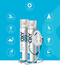 Load image into Gallery viewer, Oxy99 Ultra Portable Oxygen Can with Mask
